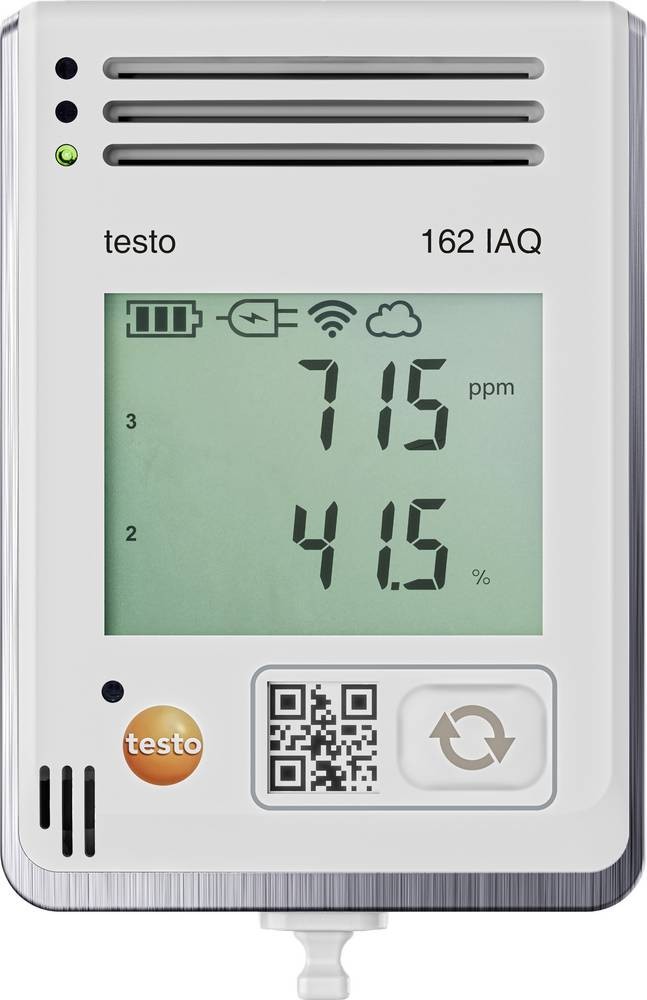 Testo 0572 1626 162 IAQ Multi-Datenlogger Messsize CO2, Luftdruck,