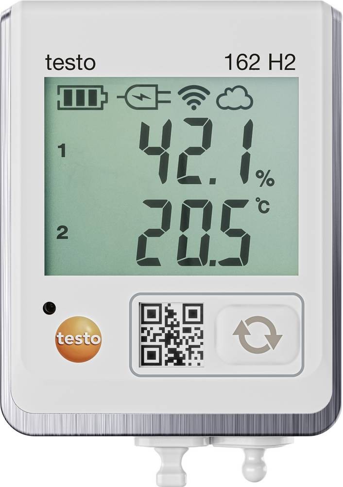 Testo 0572 1625 162 H2 Multi-Datenlogger Messtaille Temperatur,