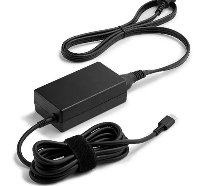 HP Poly USB-C 65W Power Adapter and Power Cord Kit Black - HP Poly