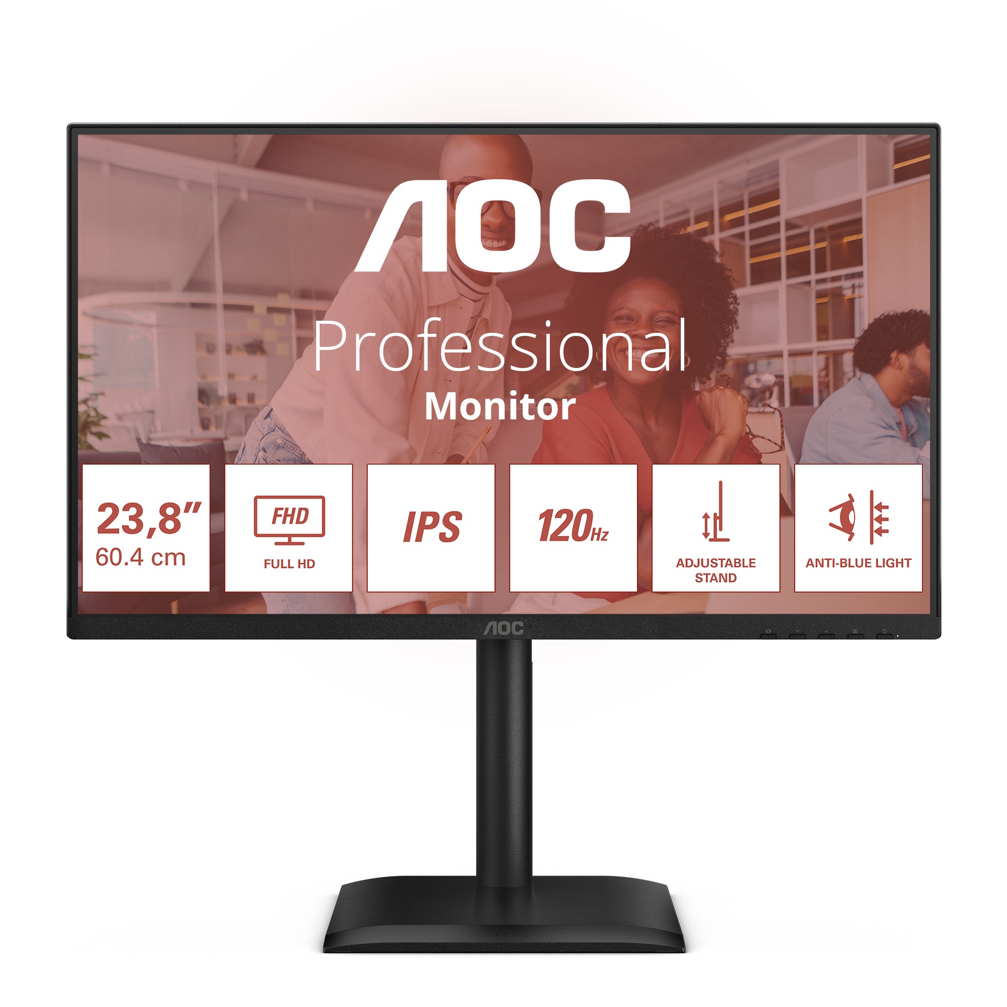 AOC 24E4U computer monitor 60.5 cm (23.8") 1920 x 1080 pixels Full HD