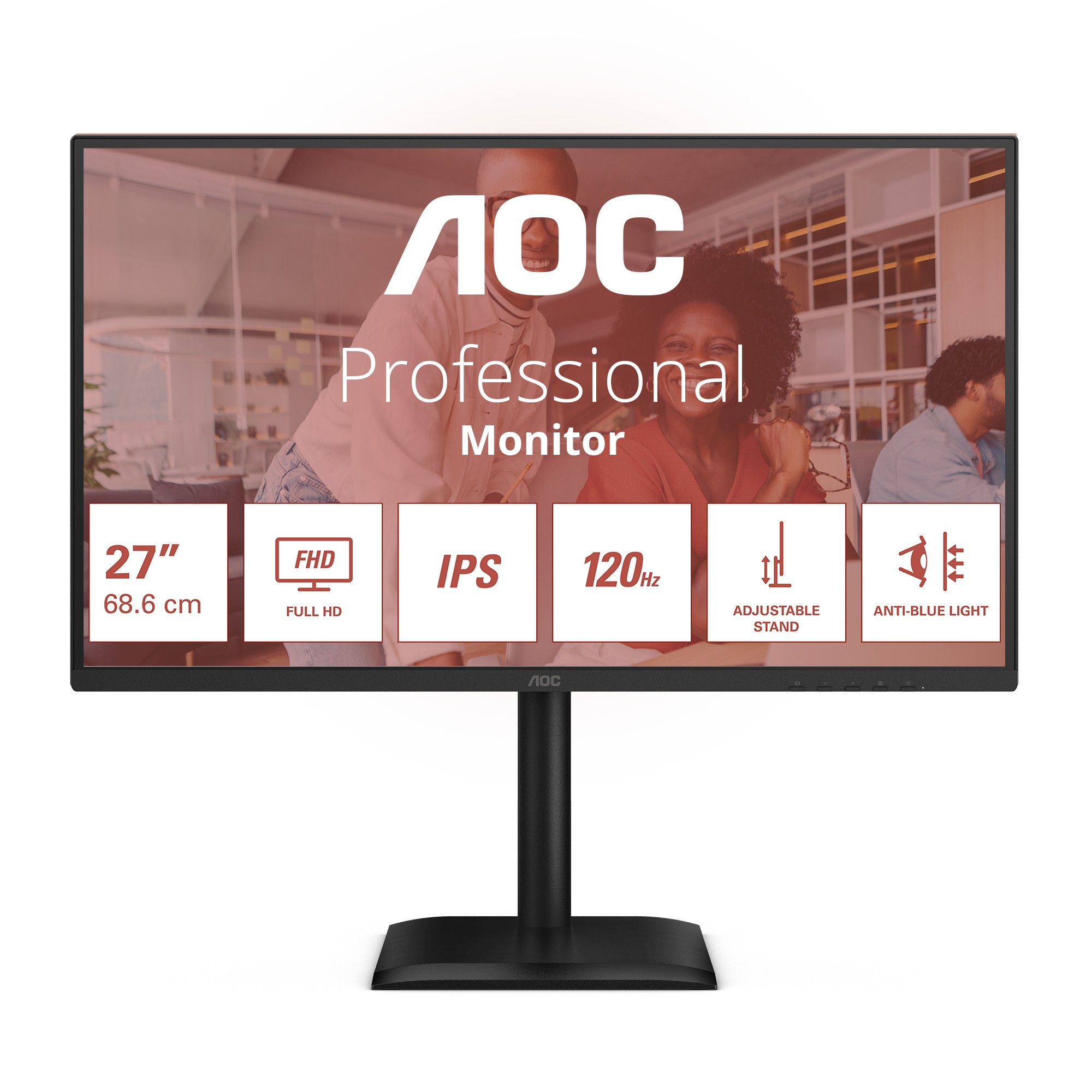 AOC 27E4U computer monitor 68.6 cm (27") 1920 x 1080 pixels Full HD