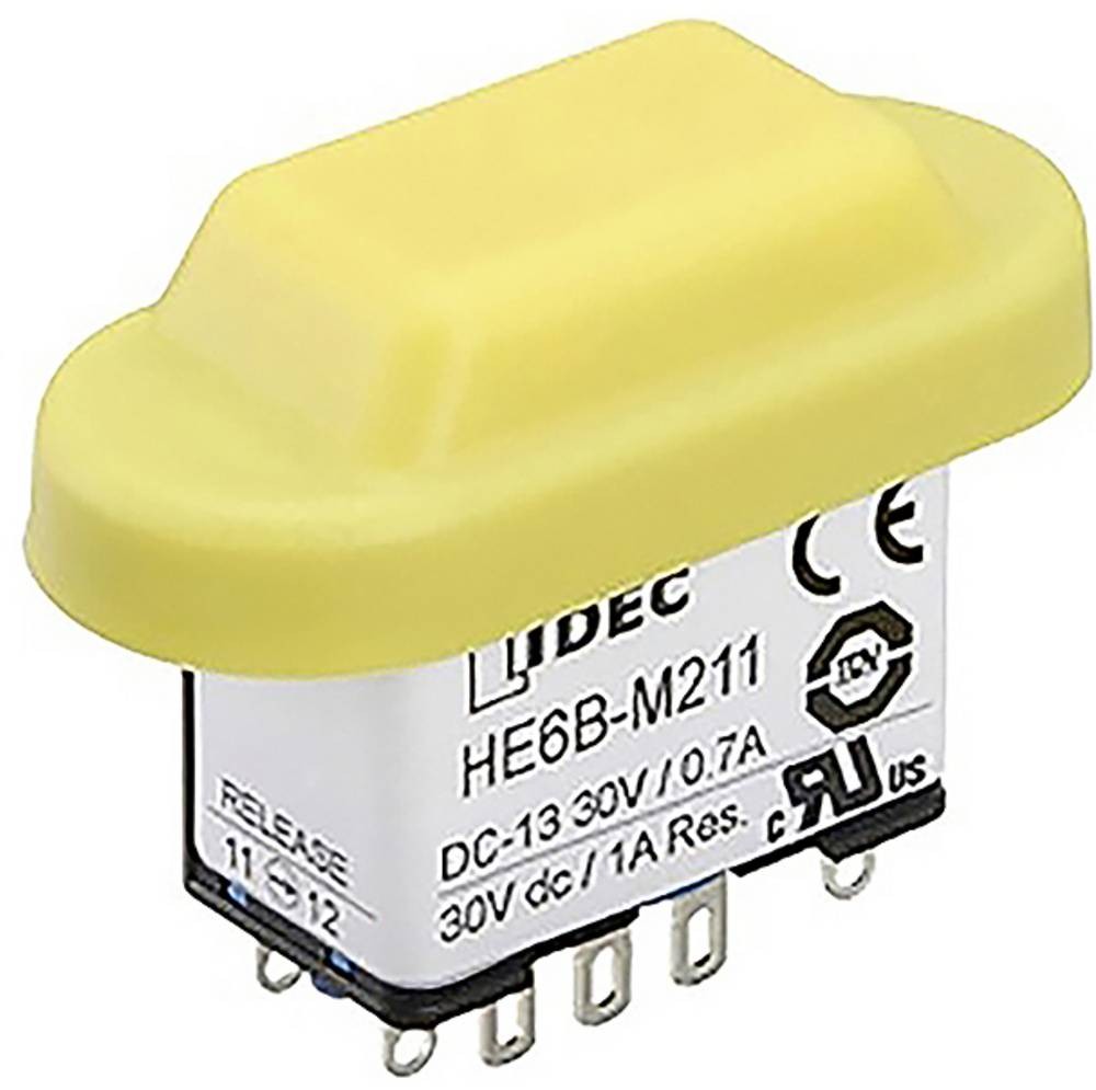 IDEC HE6B Series Safety Enabling Switch, 3 Position, DP3T, IP65 -
