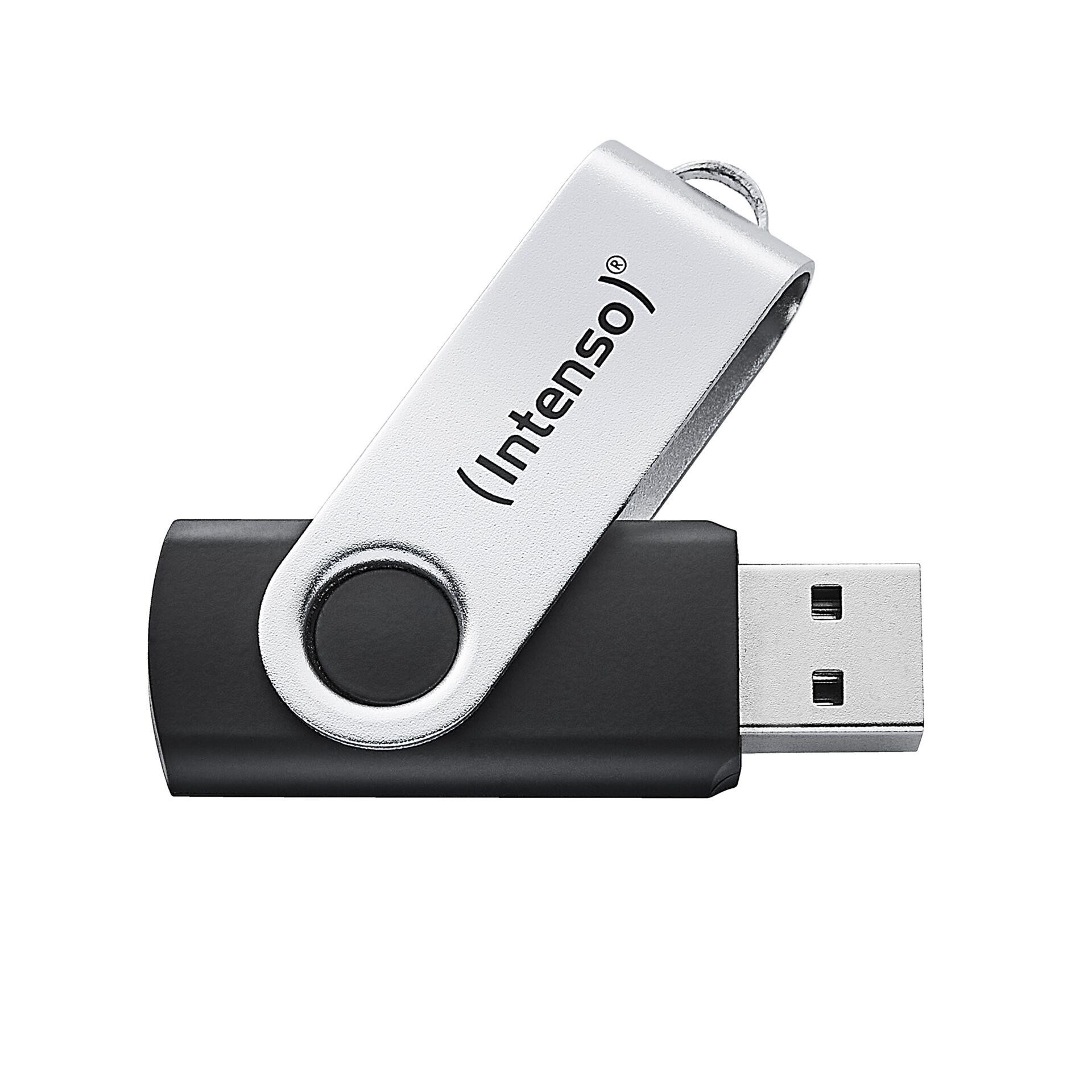 Intenso Memoria USB Office Line, 256 GB, USB-A, 3.2 Gen 1x1, negro-