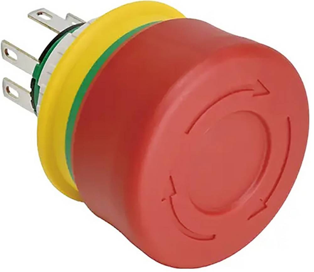 Idec Short Body E-stop Not-Aus-Schalter 250V 5A IP65, IP67, IP69K 1