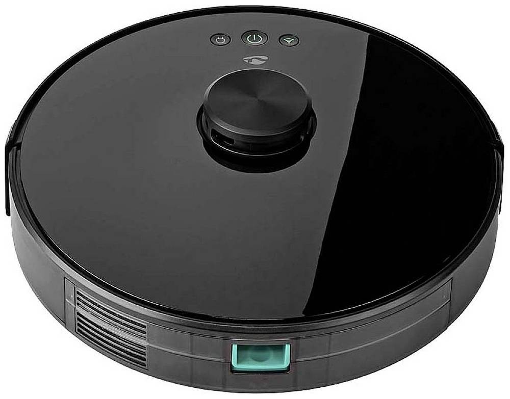 Nedis WIFIVCL001CBK aspirapolvere robot 0,6 L Senza sacchetto Nero -
