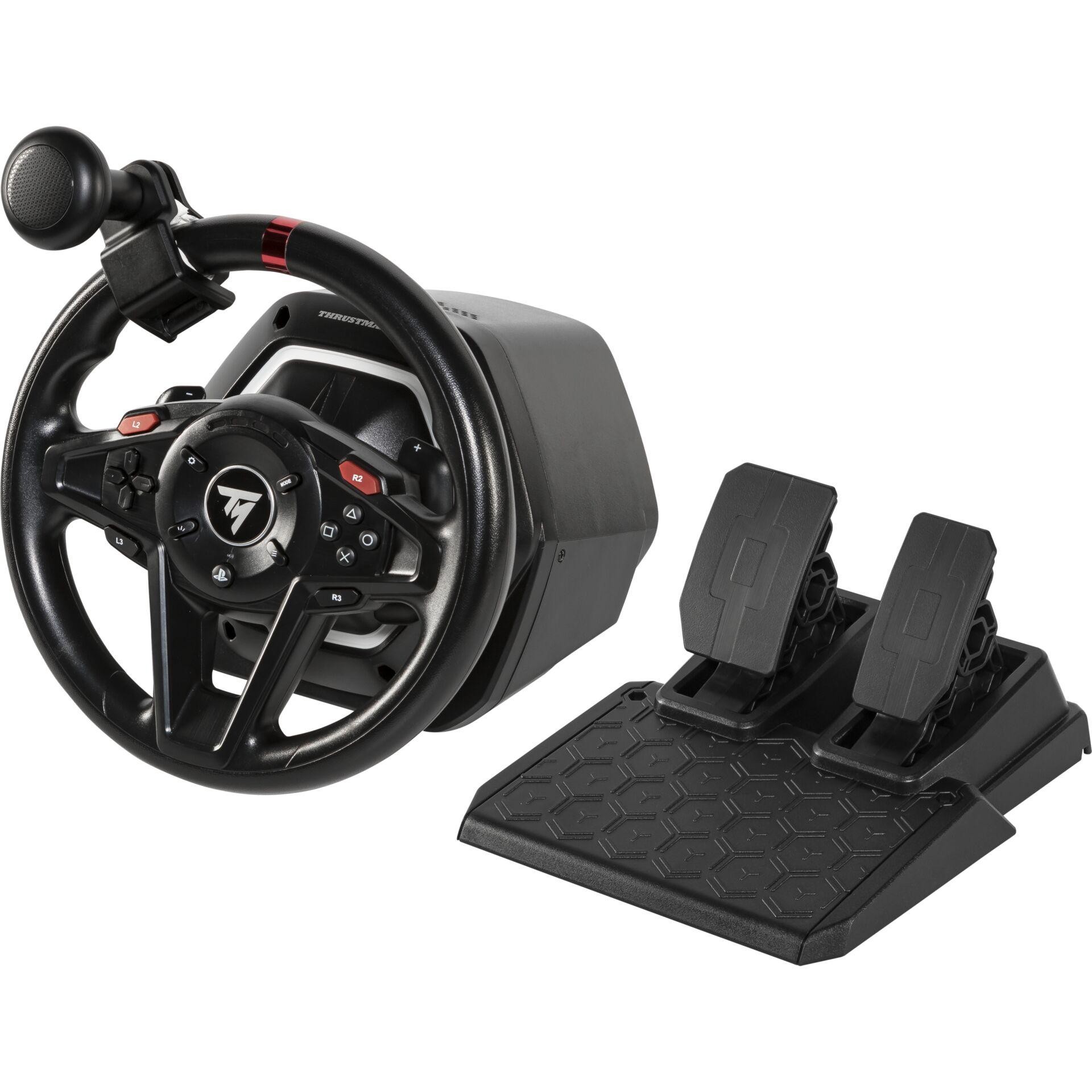 Thrustmaster T128-P Simtask Pack Black USB Steering wheel + Pedals