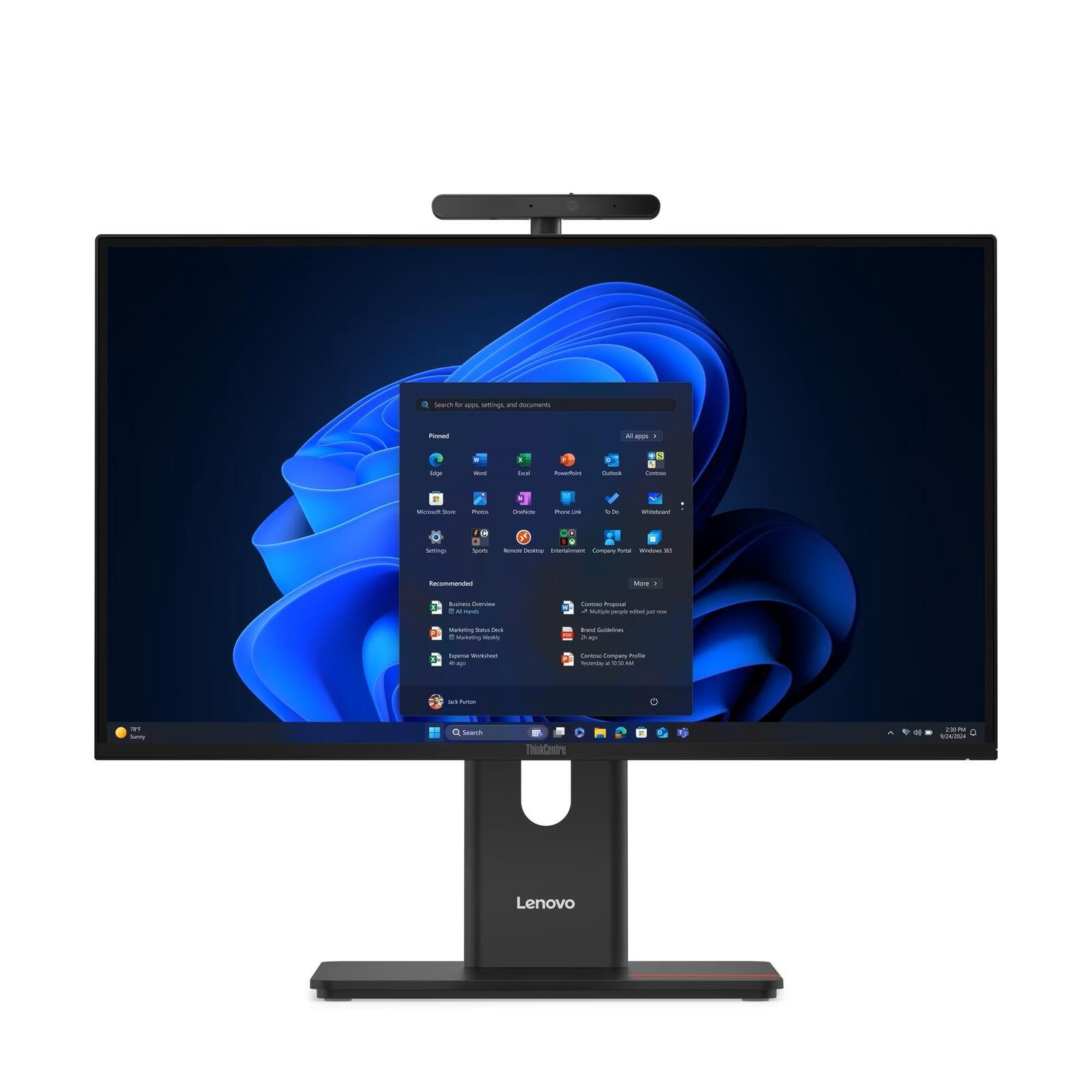 Lenovo ThinkCentre M90a Gen 6 Intel Core Ultra 5 235 60.5 cm (23.8")