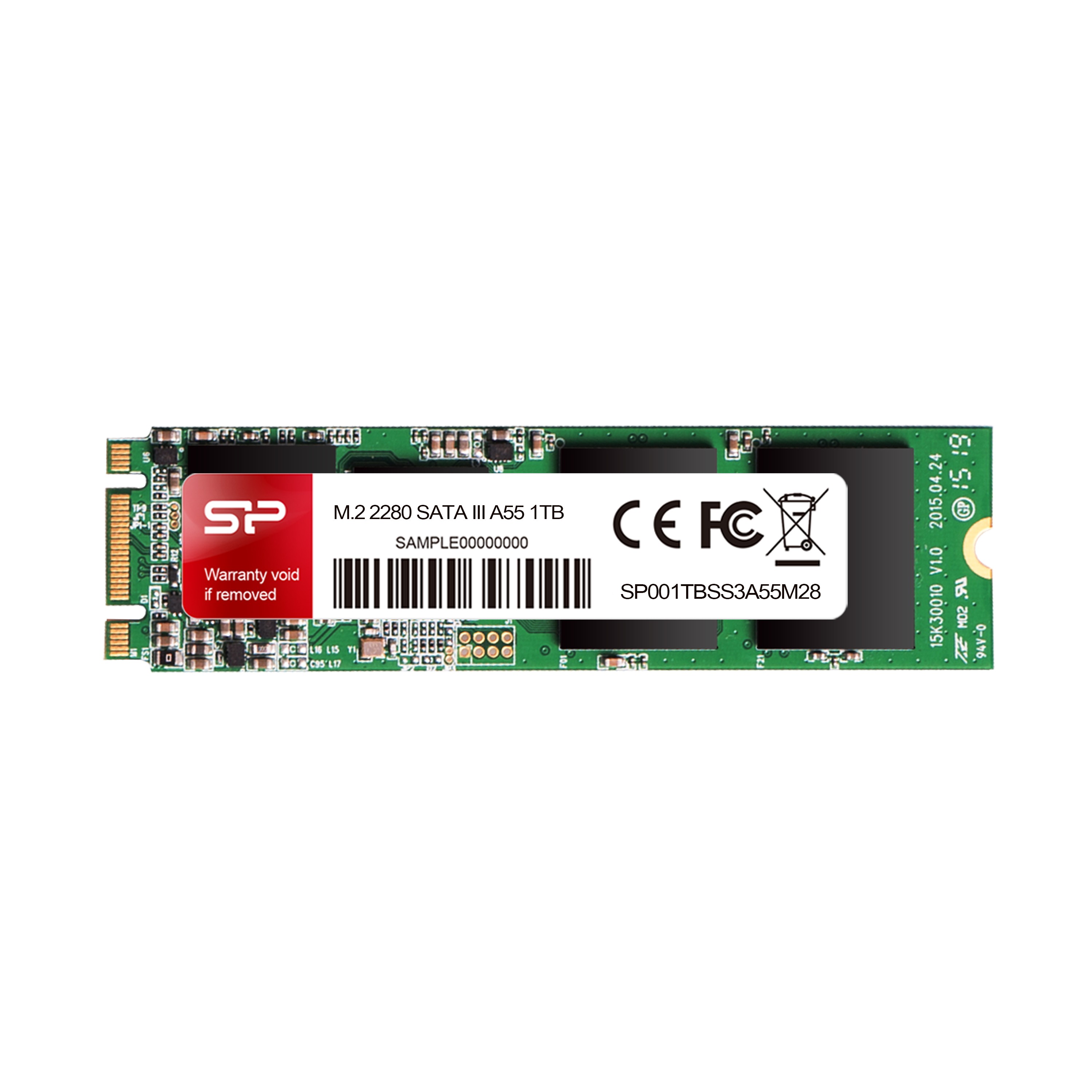 Silicon Power M.2 2280 A55 1 To Série ATA III SLC - Silicon Power M.