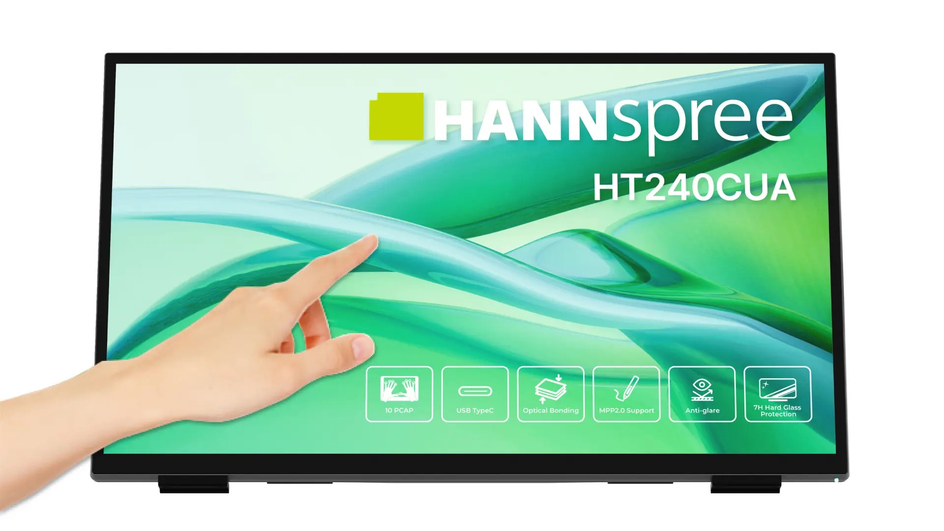 Hannspree HT240CUA LED-Monitor EEK D (A - G) 60.5cm (23.8 Zoll) 1920