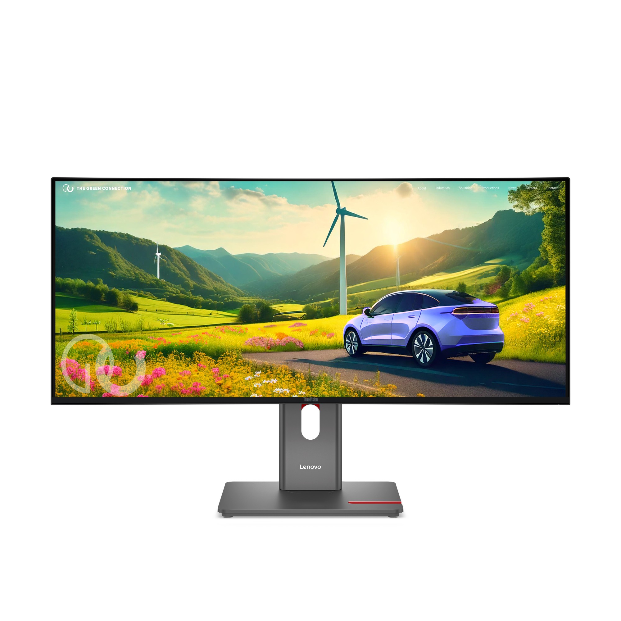 Lenovo ThinkVision P34WD-40 Monitor - Lenovo ThinkVision P34WD-40