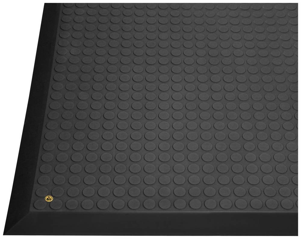 BJZ A-64942 ESD-Anti-Ermüdungsmatte black (L x B x H) 960 x 660 x