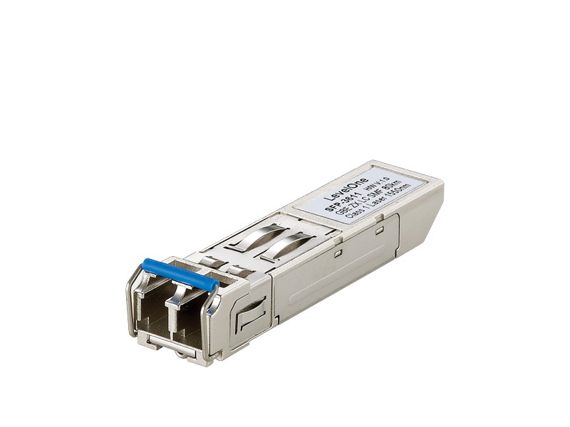 LevelOne 1.25Gbps Single-mode SFP Transceiver, 80km, 1550nm -