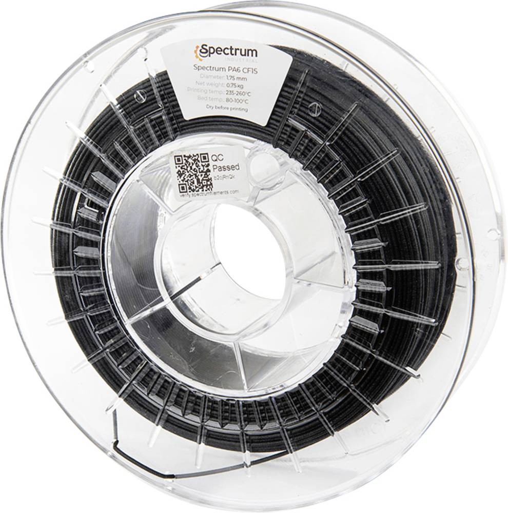 Spectrum Filaments 80584 PA6 CF15 Filament PA6, PA6-CF15 (Carbon)
