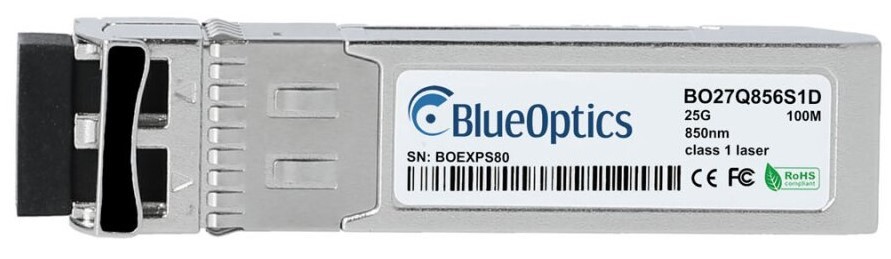 BlueOptics Intel kompatibel SFP28 M-Mode LC-Duplex 25GBASE-SR 100M