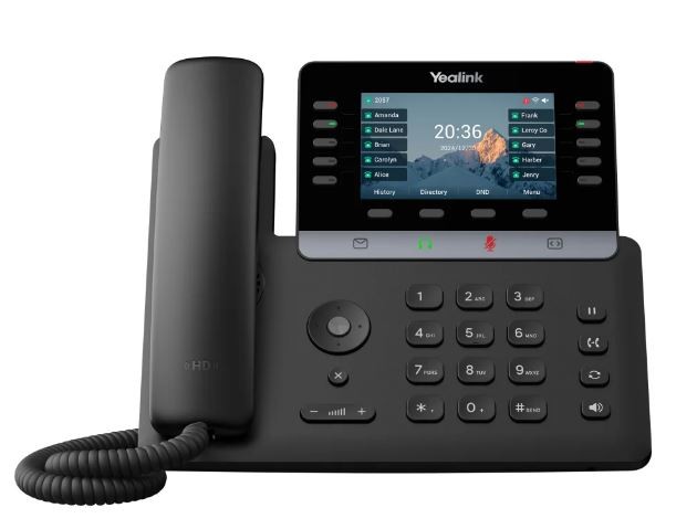 Yealink Yealink-SIP-T74U - Yealink -SIP-T74U, IP Phone, Black, Wired &