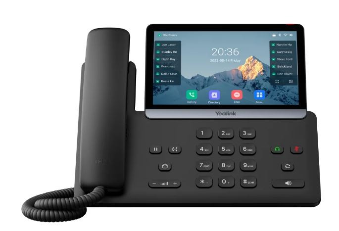 Yealink Yealink-SIP-T77U - Yealink -SIP-T77U, IP Phone, Black, Wired &