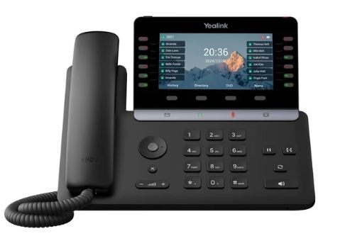 Yealink Yealink-SIP-T85W - Yealink -SIP-T85W, IP Phone, Black, Wired &