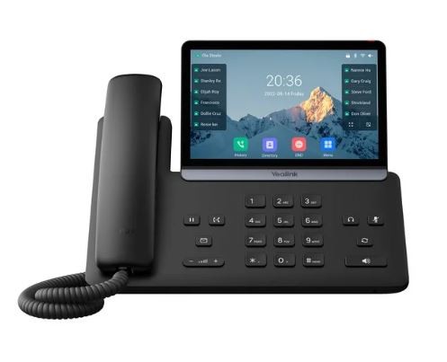 Yealink Yealink-SIP-T87W - Yealink -SIP-T87W, IP Phone, Black, Wired &