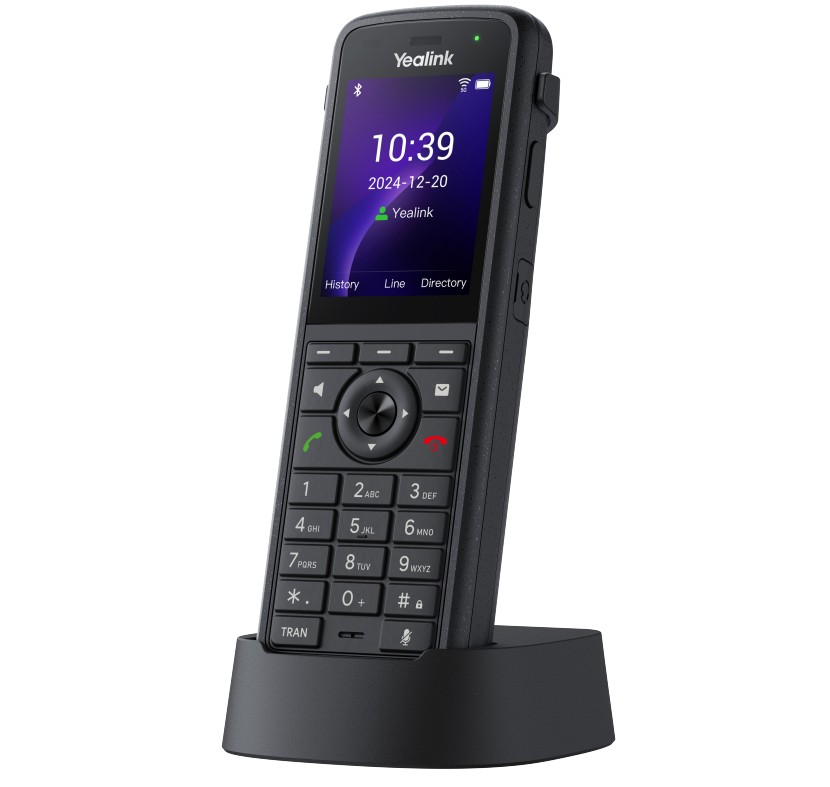 Yealink AX86R IP phone Black TFT Wi-Fi - Yealink AX86R, IP mobile
