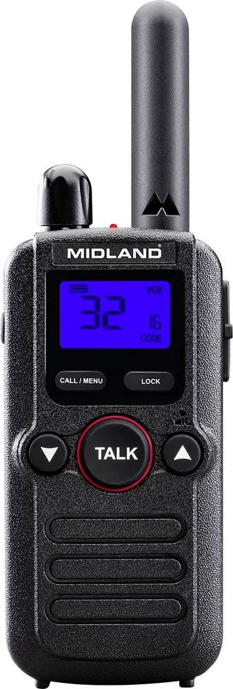 Midland BR180 Business Radio, PMR, Einzelgerät C1625 PMR-Handfunkger