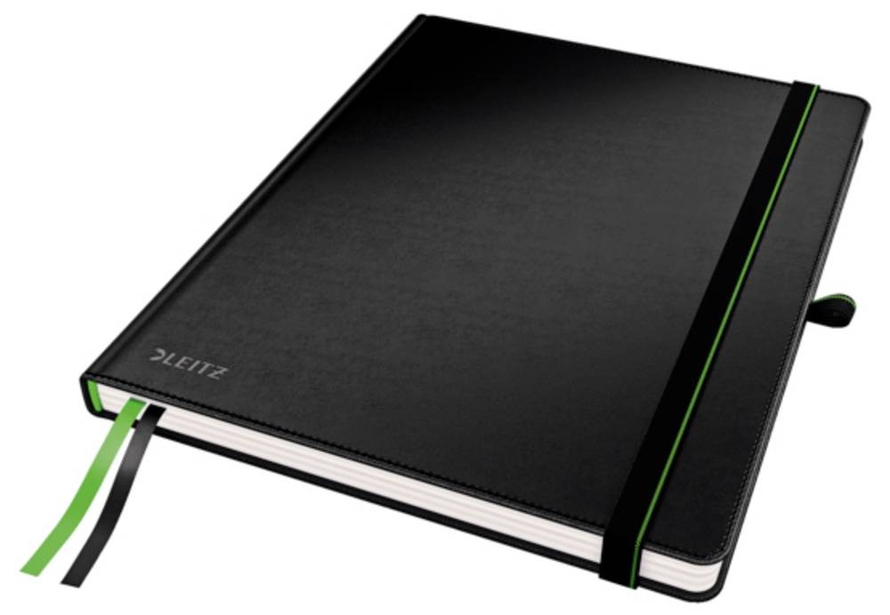 Leitz 44740095 Notizbuch liniert Schwarz Anzahl der Blätter: 80 DIN