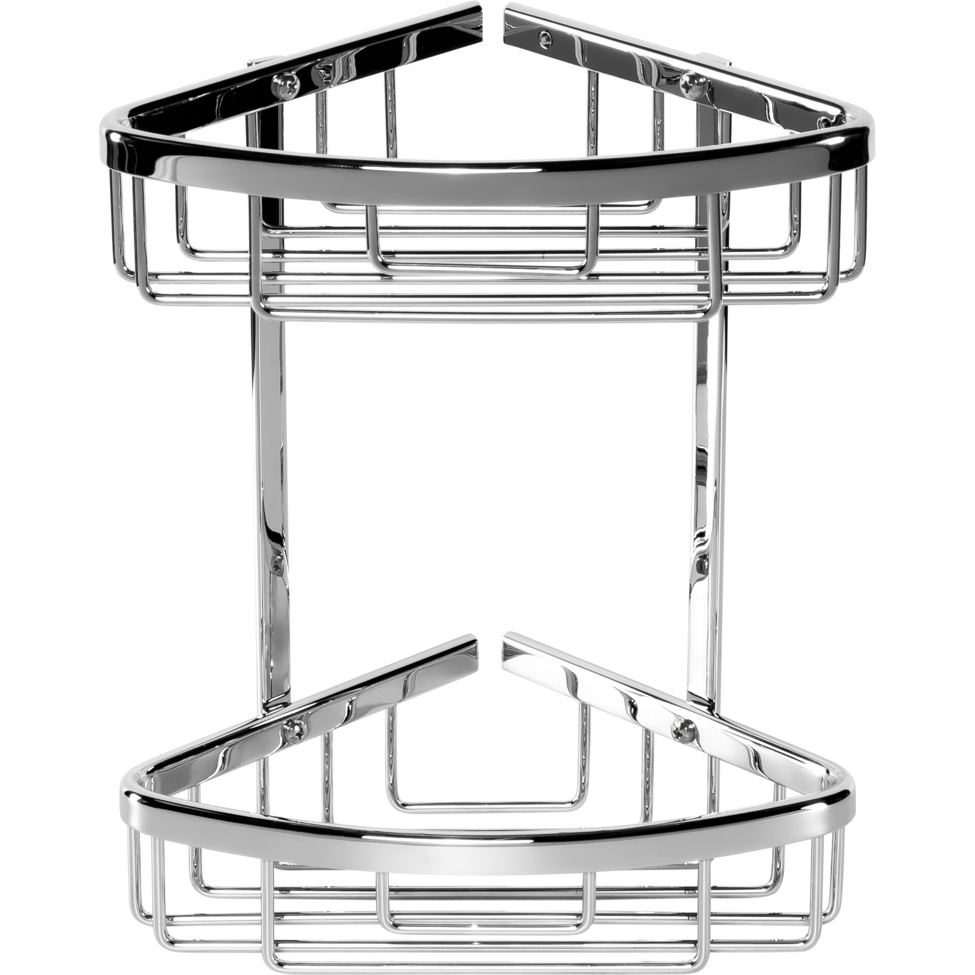 Tesa Aluxx Duschablage 40205 eckig chrom incl. Klebelösung