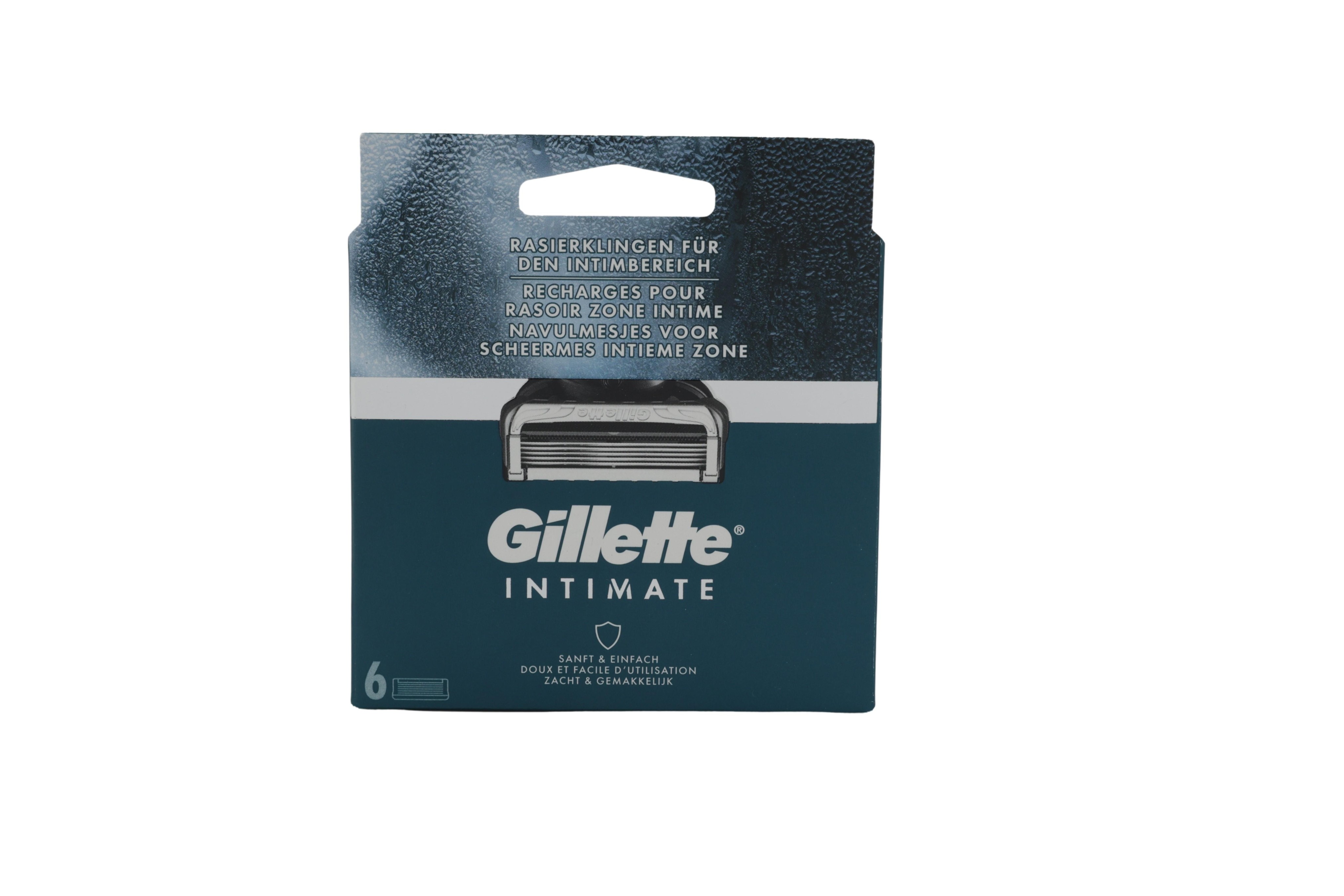 Gillette Body & Intimate Rasierklingen 6 spare klingen