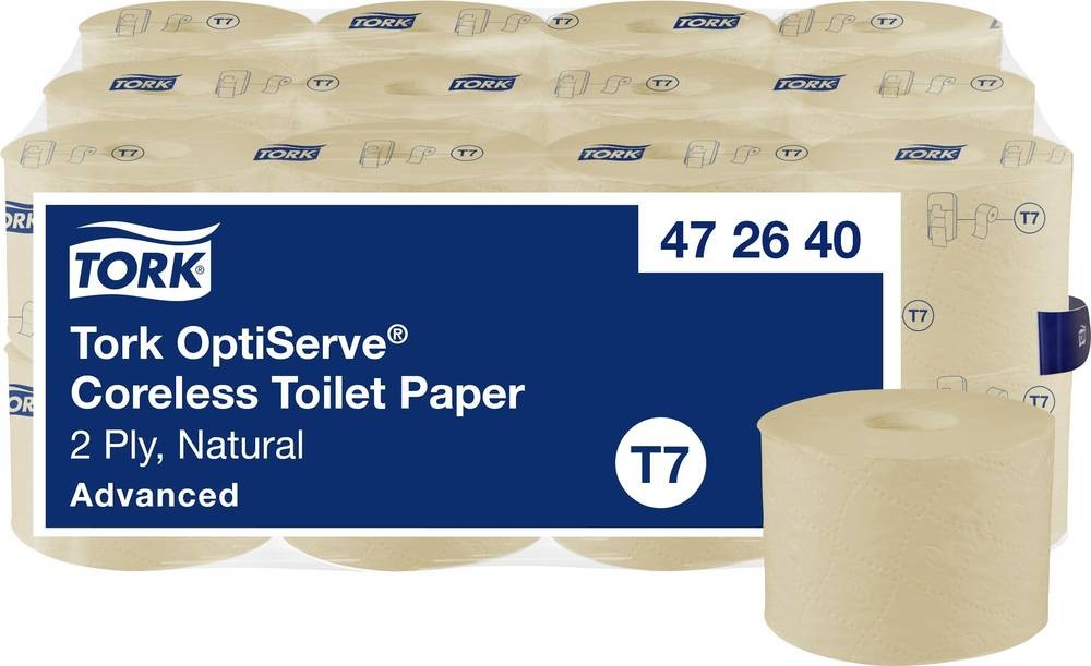 TORK Toilettenpapier T7-System 472640 Anzahl der Lagen: 2 lagig 24St.