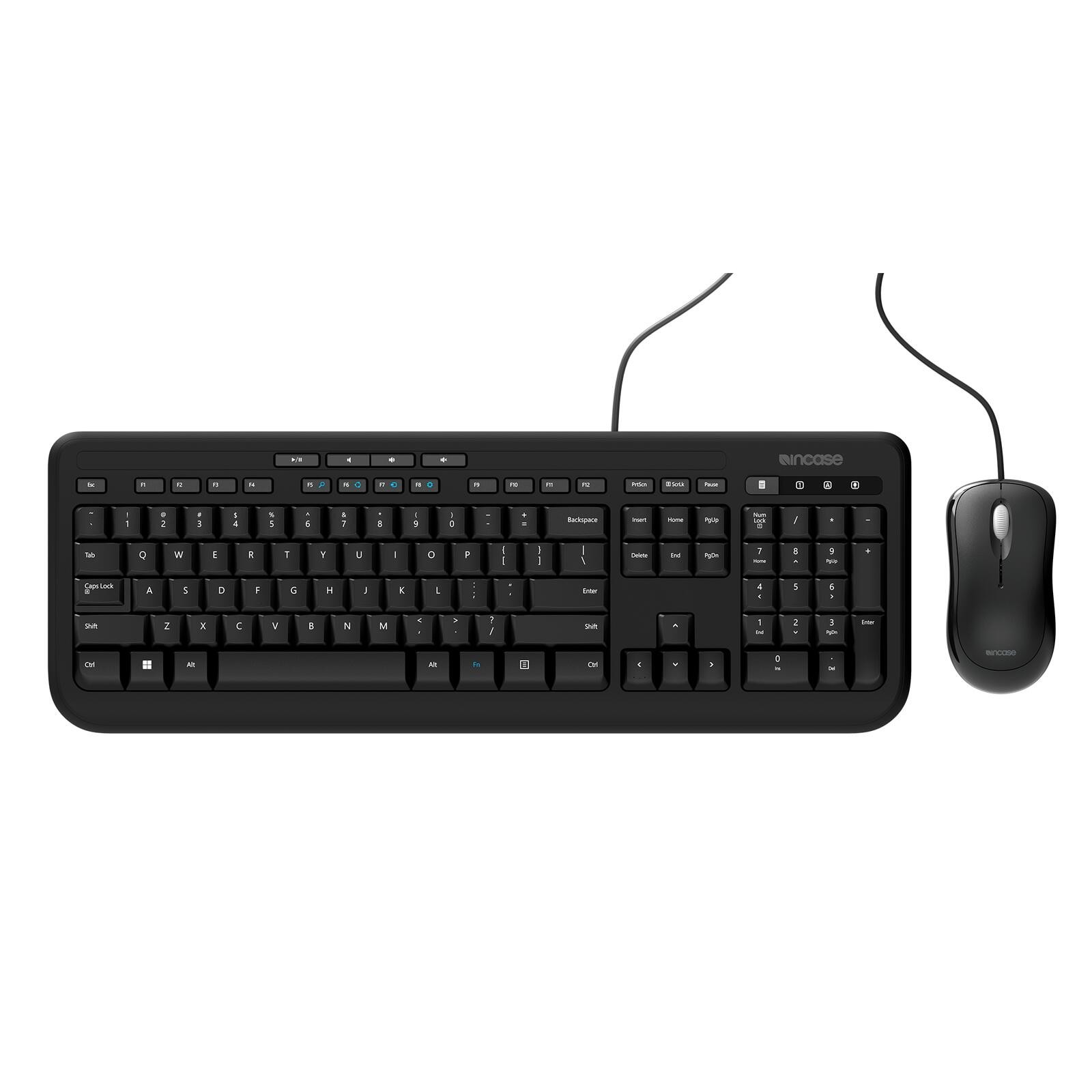 Incase Wired Desktop 600 (Tastatur & Maus) Kabelgebunden Tastatur,