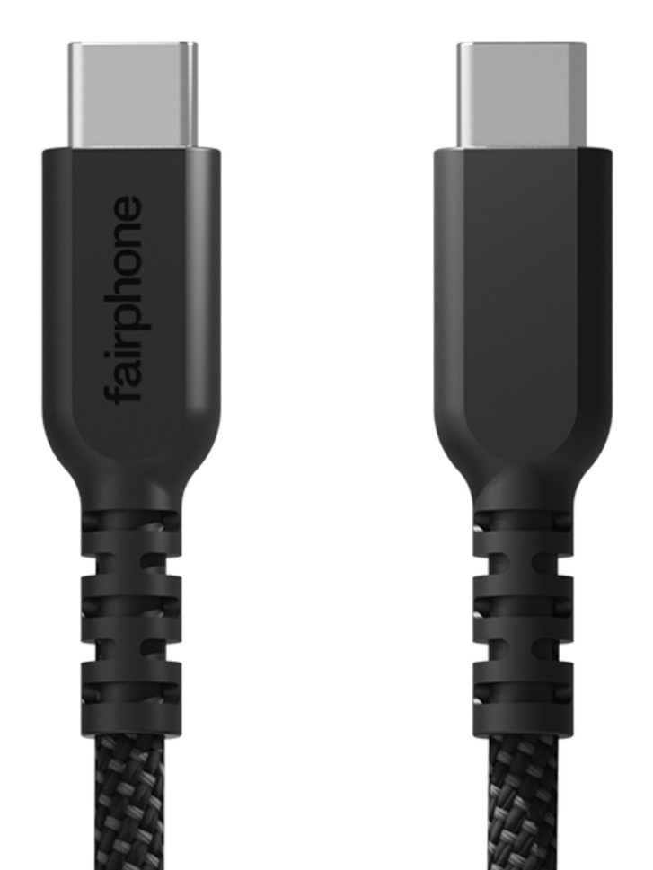 Fairphone ACCABL-2CC-WW1 USB cable USB 2.0 1 m USB C Black -