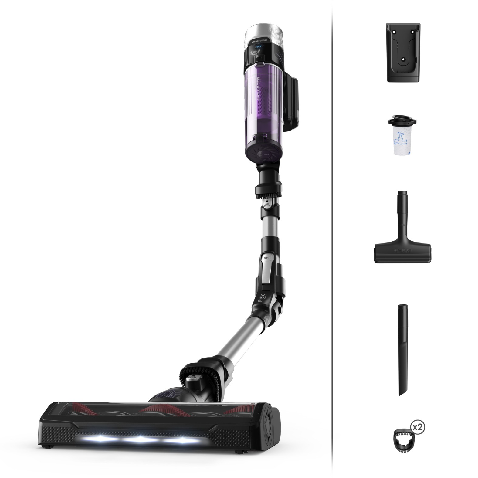 Rowenta RH2037 2-in-1 stick vacuum Battery Dry Bagless 0.4 L 250 W
