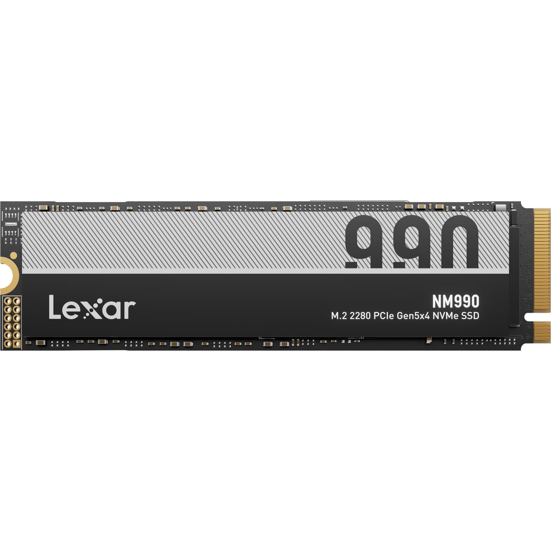 Lexar NM990 1 TB M.2 PCI Express 5.0 NVMe - Lexar NM990, 1 TB, M.2,