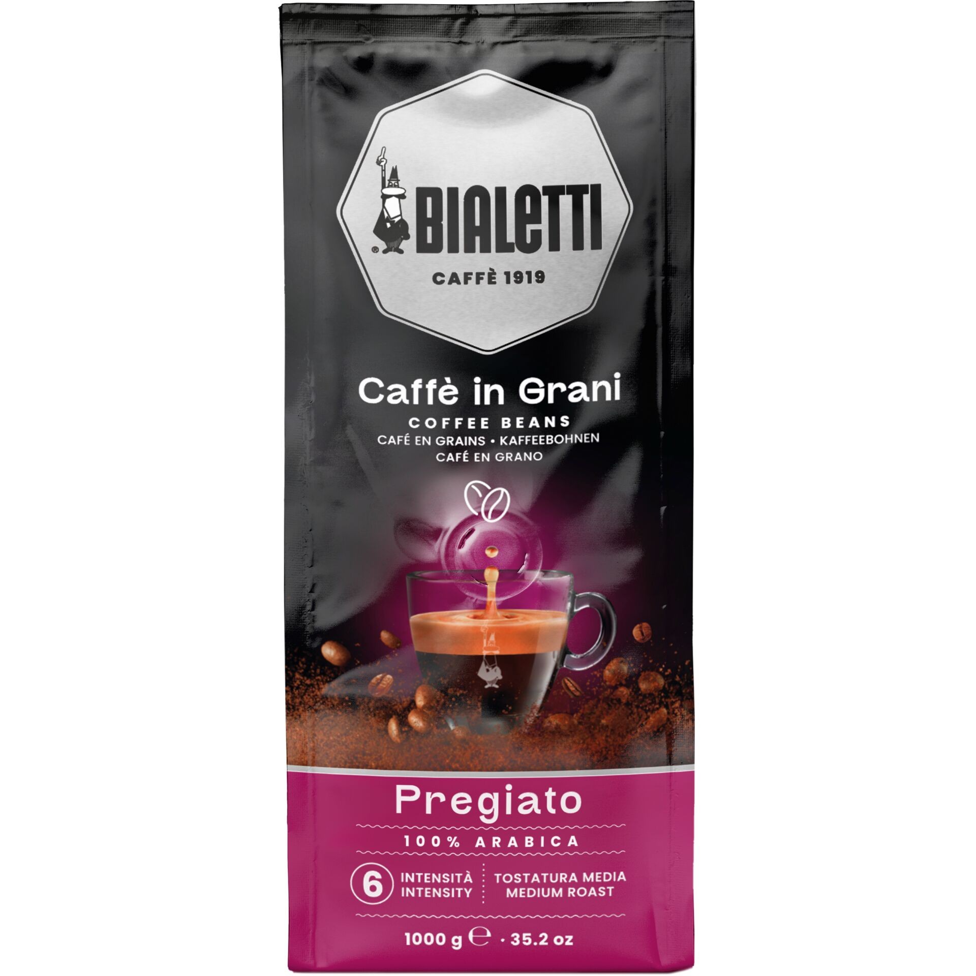 Bialetti Esperto Grani Pregiato Kaffeebohnen 1 kg