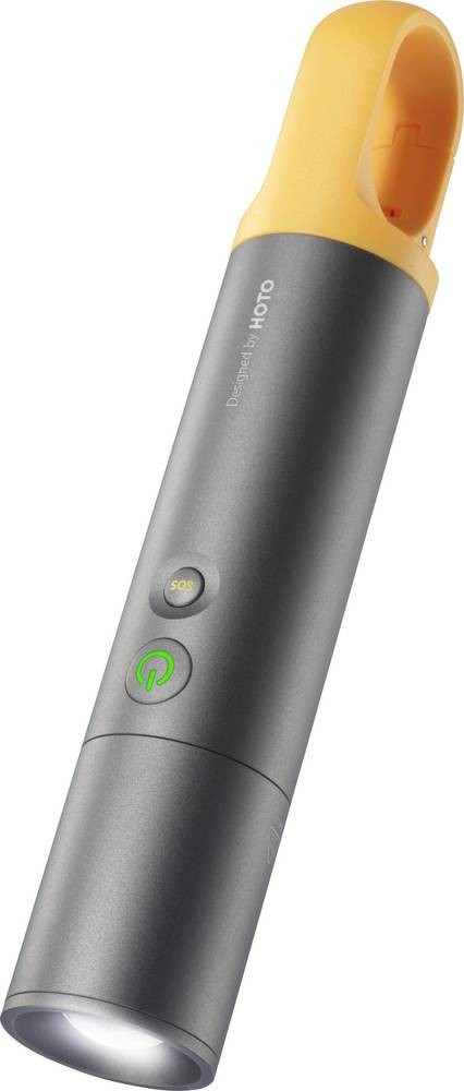 HOTO Handlampe verstellbar, Einstellbare Punktgröße Li-Ionen Akkus