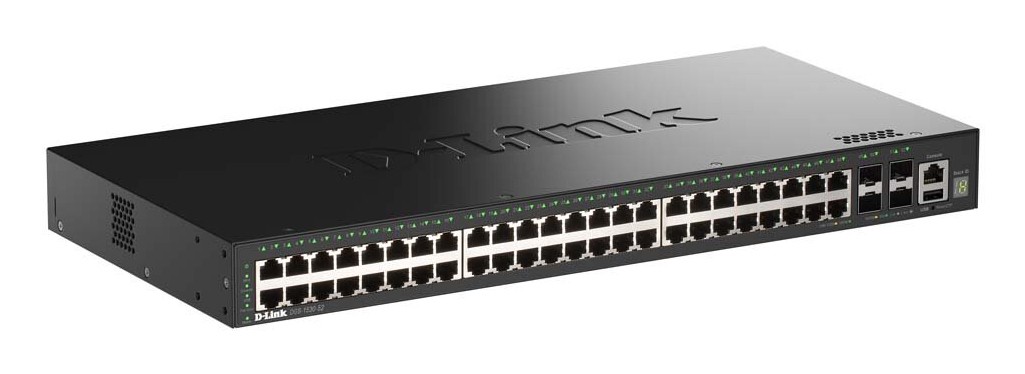 D-Link DGS-1530-52/E commutateur réseau Géré L2 Gigabit Ethernet (
