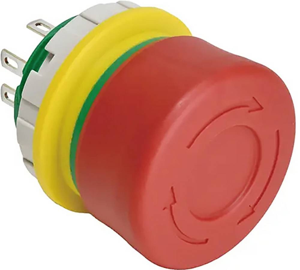 Idec Short Body E-stop Not-Aus-Schalter 250V 5A IP65, IP67, IP69K 1