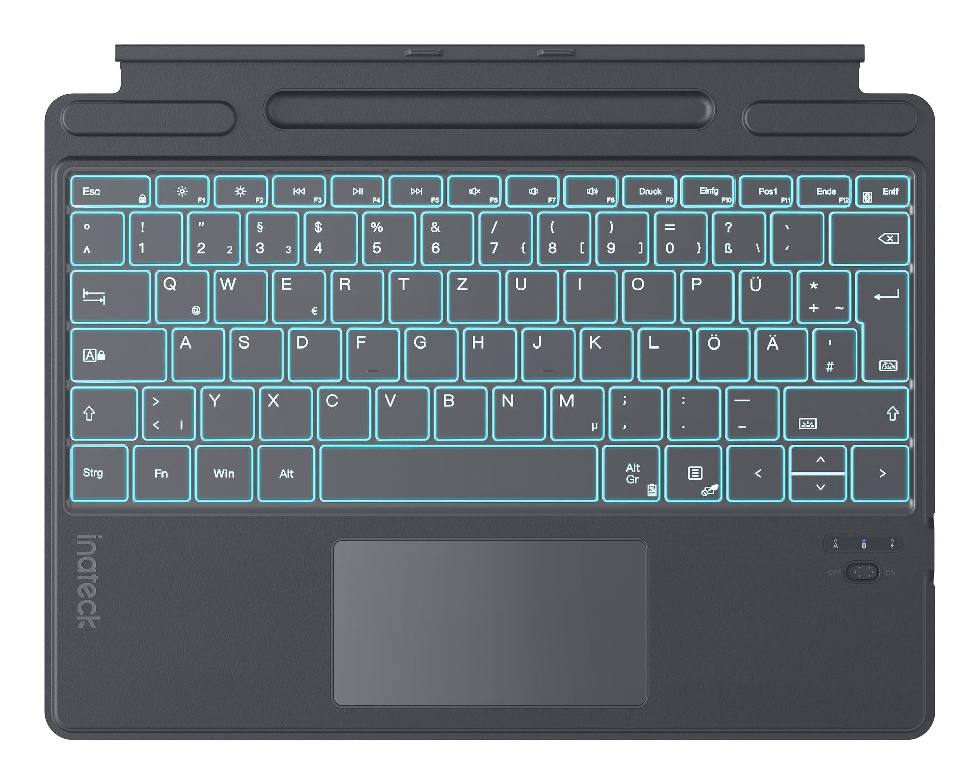 Inateck Surface Pro AI Funktion Tastatur - Kompatibel mit Surface Pro
