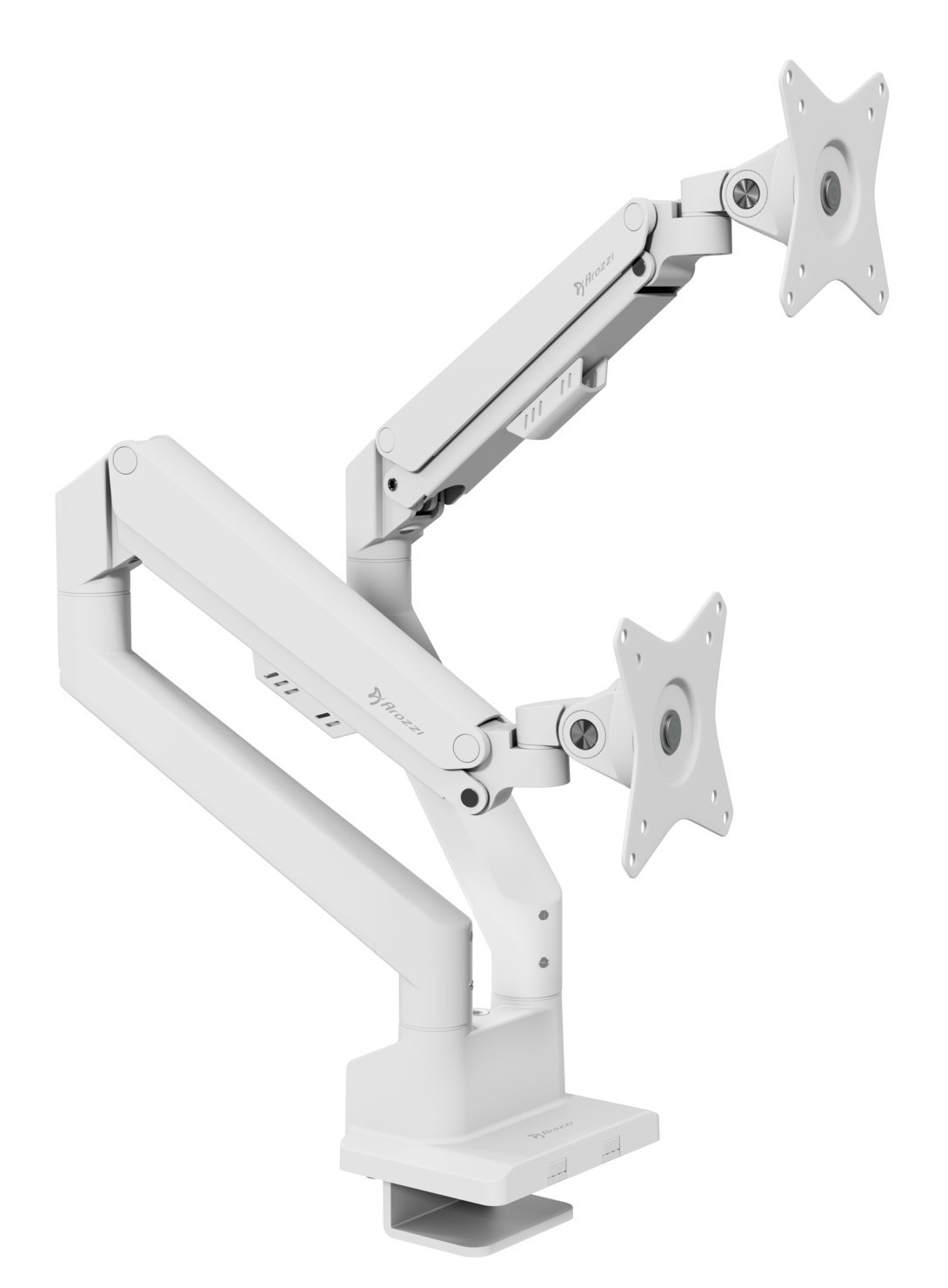 Arozzi AZ-ALZARE-NEO-DUO-WT monitor mount / stand 81.3 cm (32") Desk