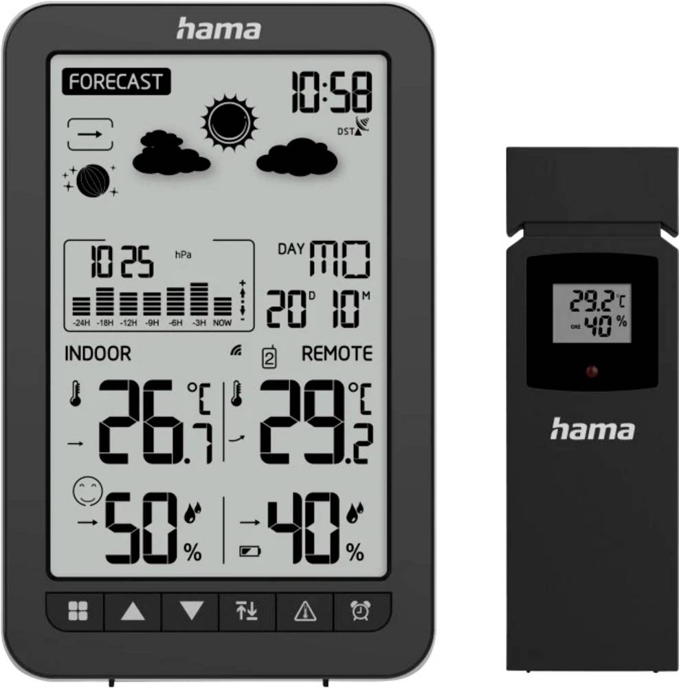 Hama Ko Samui Negro Batería - Hama Ko Samui, Negro, Barómetro de