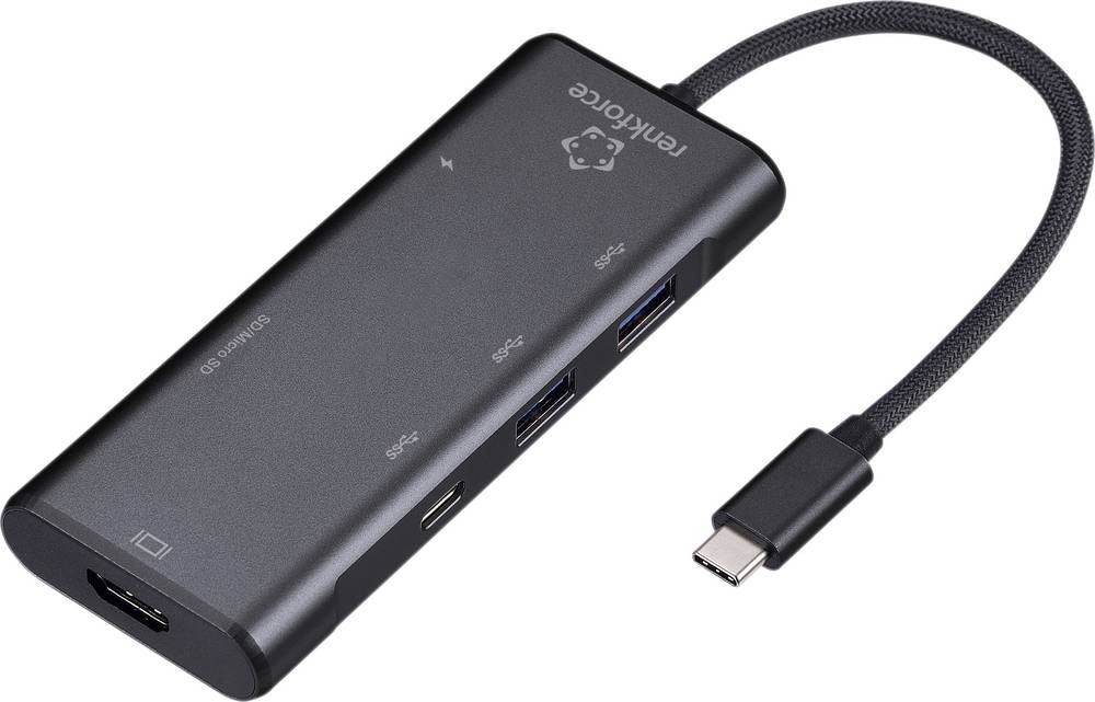 Renkforce USB-C docking station RF-USBHA-450