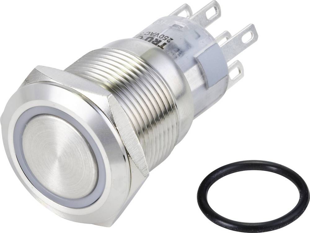 TRU COMPONENTS TC-13471352 Vandalismusgeschützter Druckschalter 250