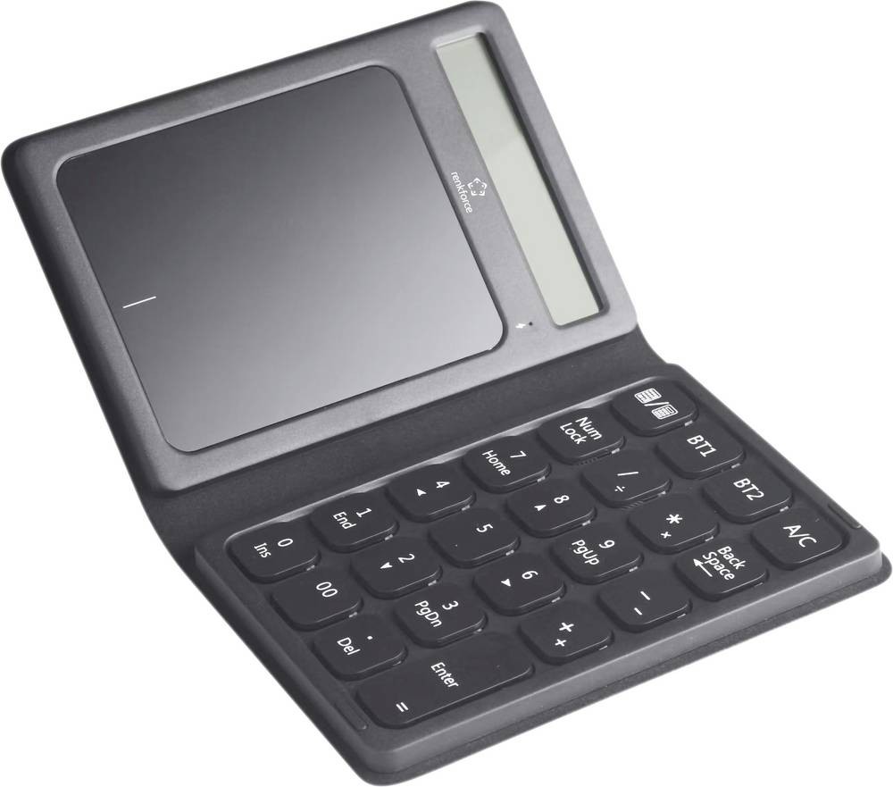 Renkforce RF-NK-300 Bluetooth Nummernblock Faltbar, Geräuscharme