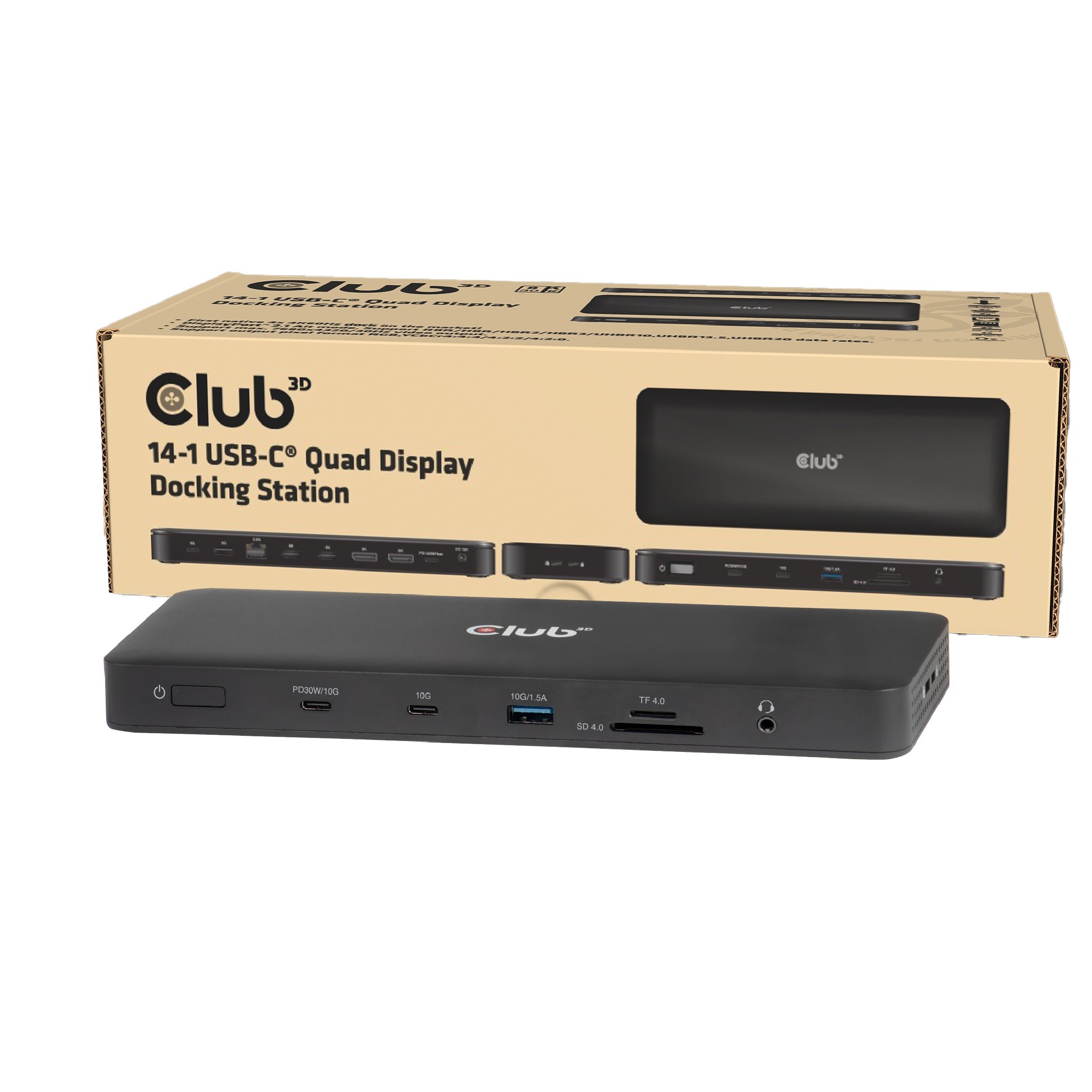 CLUB3D CSV-2540 replicatore di porte e docking station per laptop USB