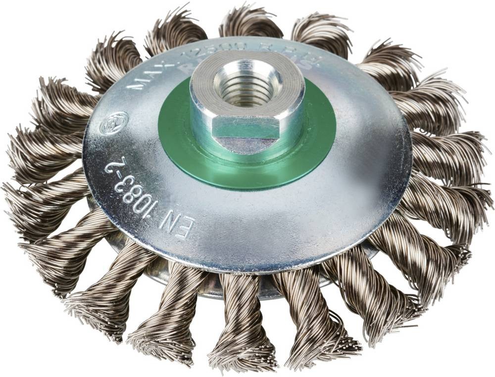 Rhodius EKBZ, 8 piece Kegelbürste 115 x 15 x 20 x M14 mm, gezopft,