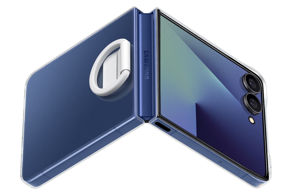 Samsung Clear Case with Ring für Galaxy Flip7