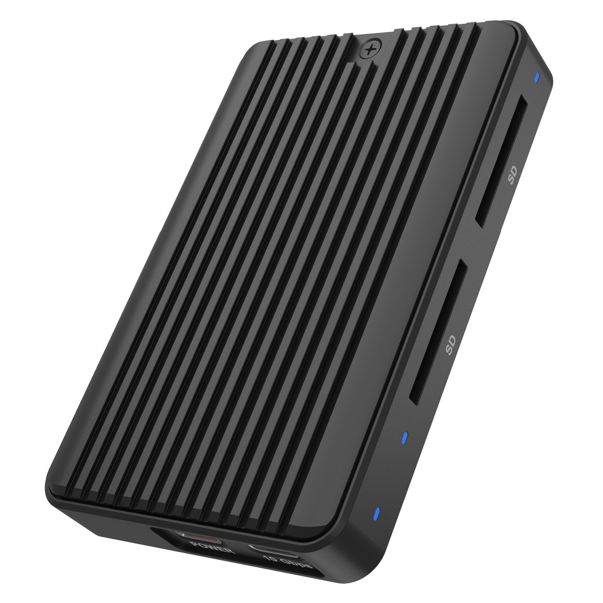 ICY BOX IB-CR602M-C31 SSD enclosure Black M.2 - ICY BOX IB-CR602M-C31,