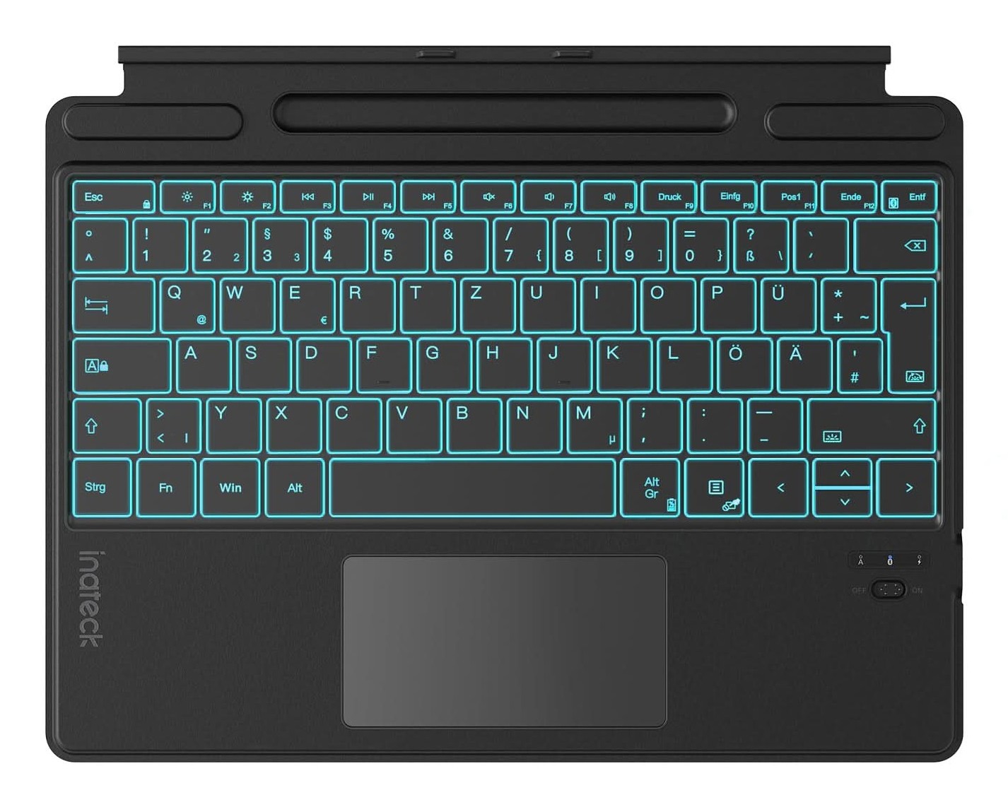 Inateck Surface Pro AI Funktion Tastatur - Kompatibel mit Surface Pro