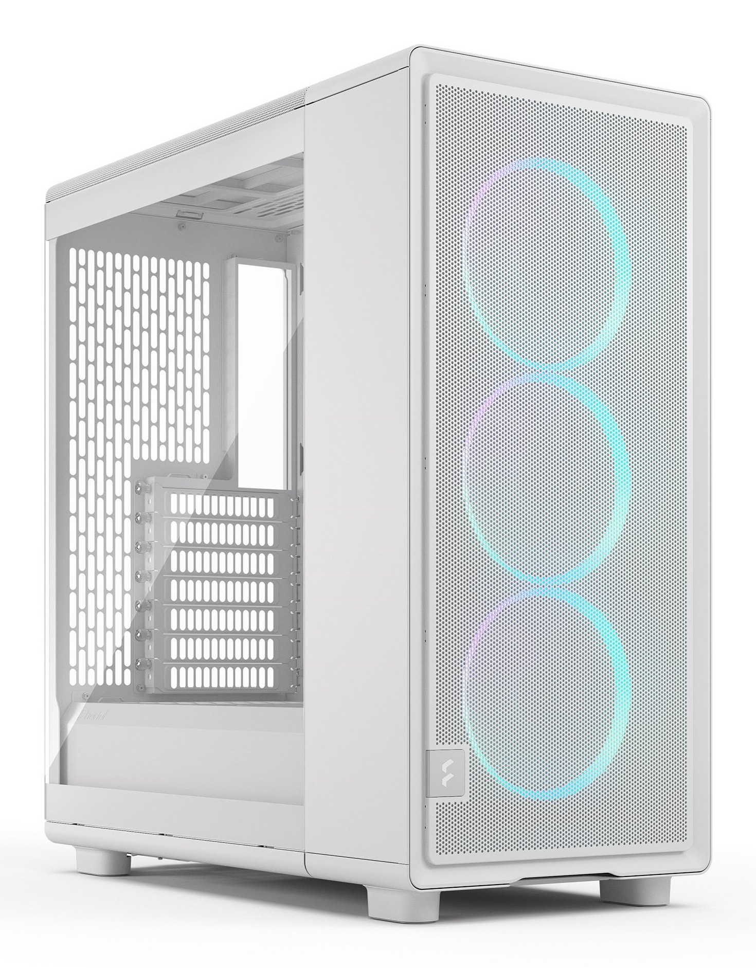 Fractal Design Epoch White TG RGB Clear Tint - Fractal Design Epoch