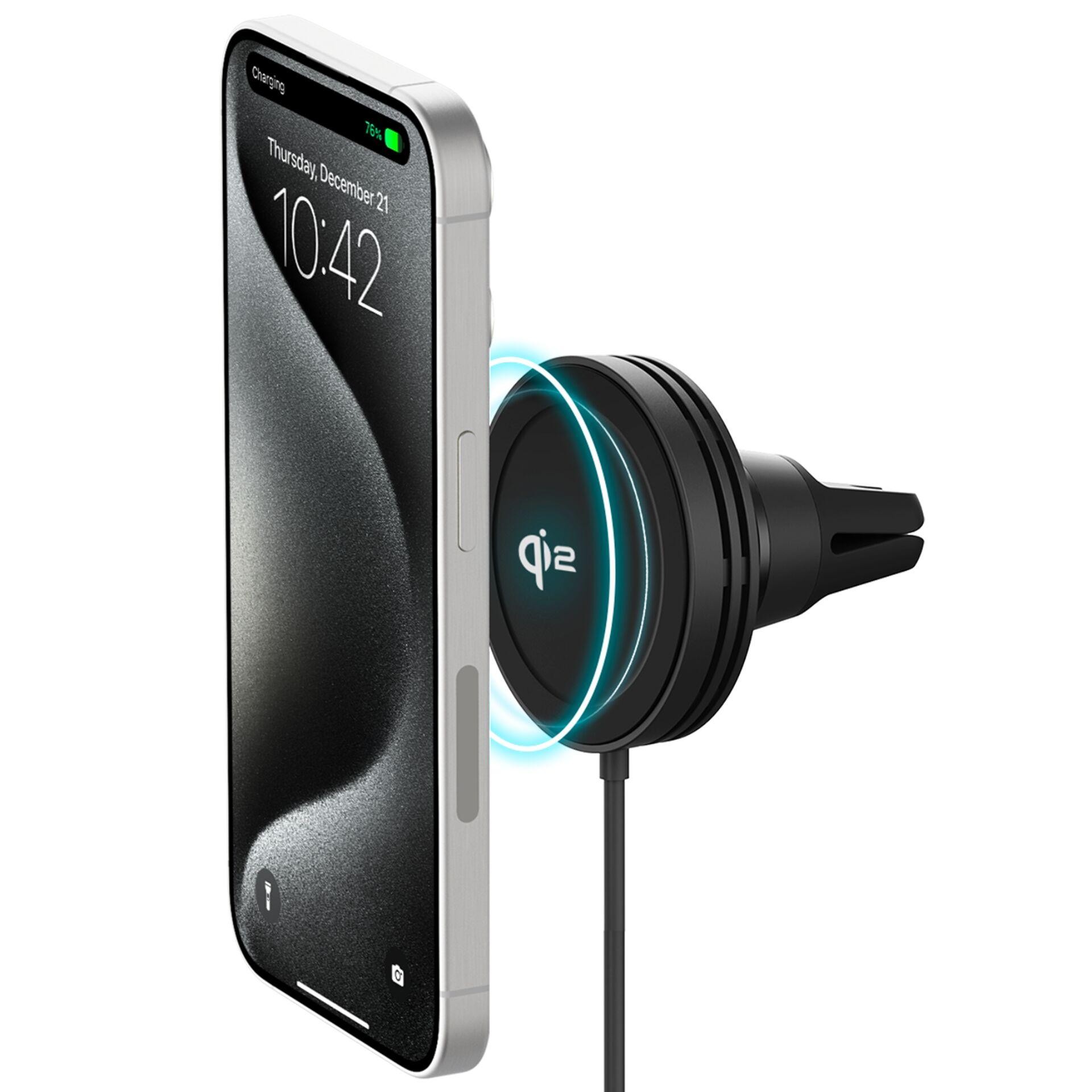 iOttie Velox Mini Qi2 Active holder Mobile phone/Smartphone Black -
