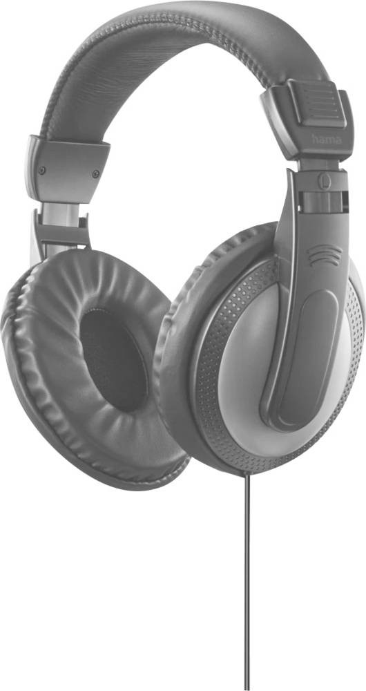 Hama Shell II Headphones Wired Head-band Music Black, Dark Grey -